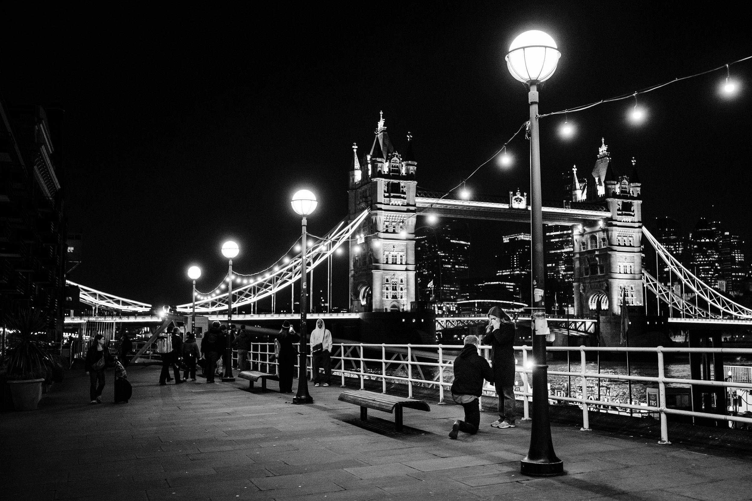 Tower Bridge night proposal