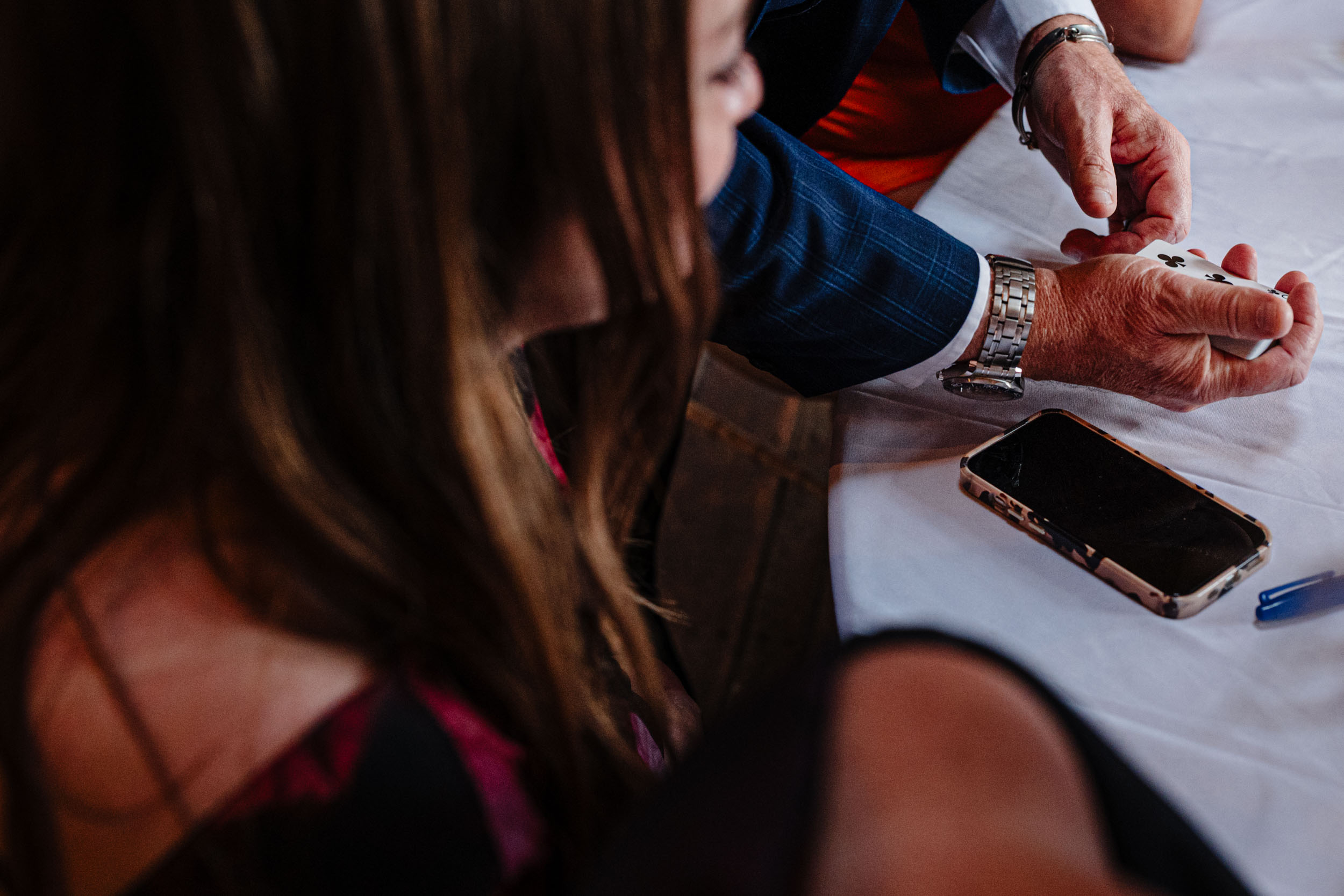 magician doing a trick