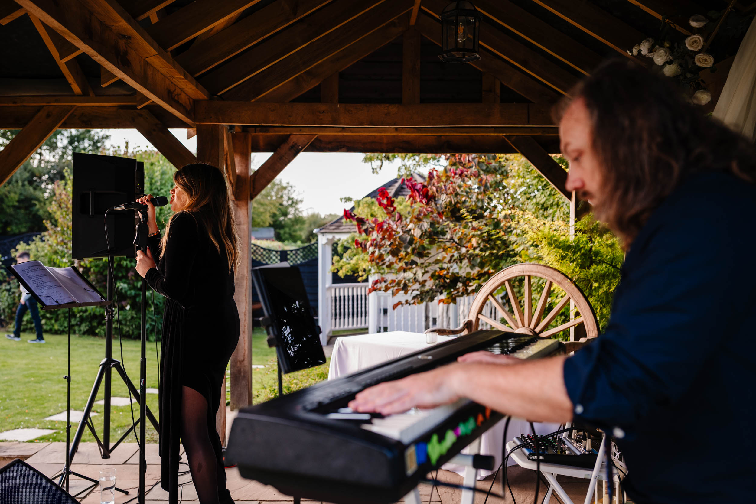 the emotives band performing